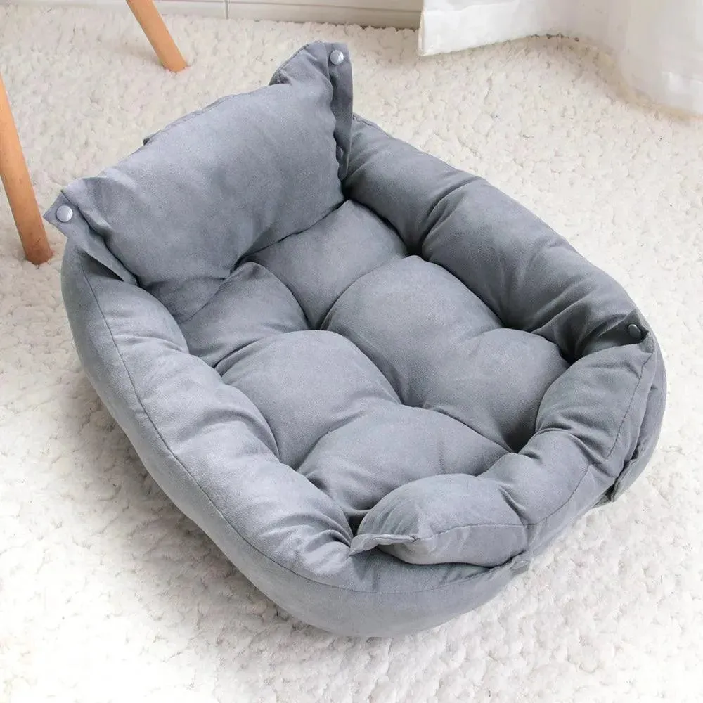 3-in-1 Multifunction Dog Bed Mat Sofa