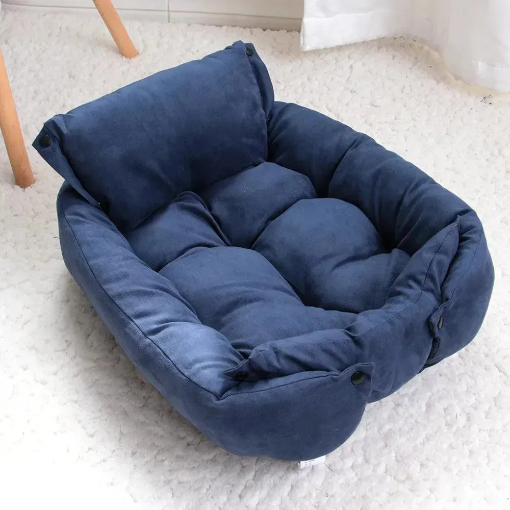 3-in-1 Multifunction Dog Bed Mat Sofa