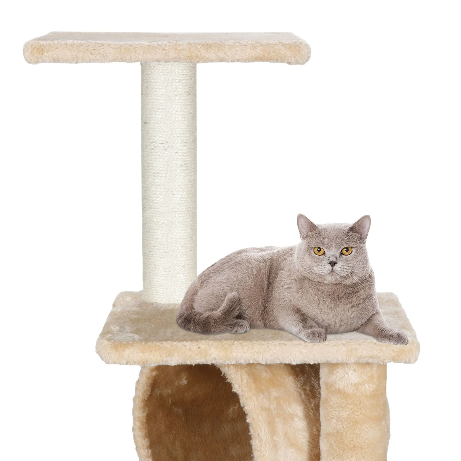 36 Inch Cat Tree Tower Activity Center Large Playing House Condo for Rest&Sleep