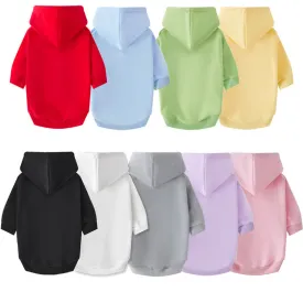 Blank Pet Sweater Cotton Dog Hoodie Clothing