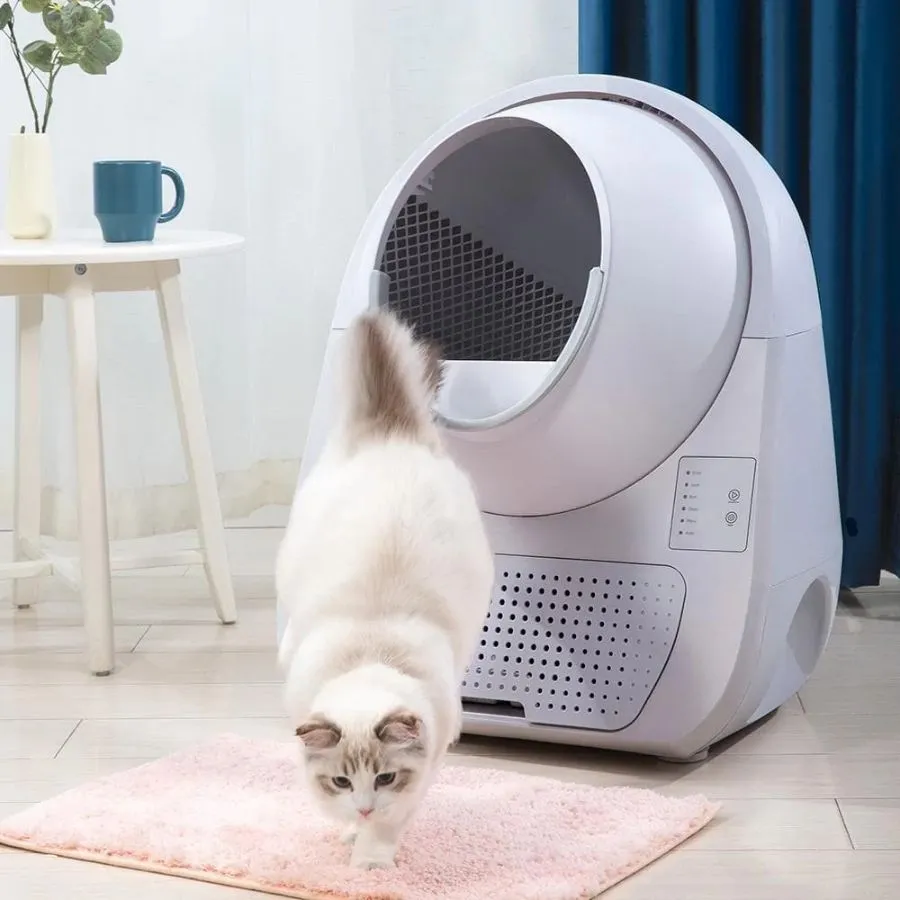 Catlink Scooper Self Clean Litter Box Young Version Grey