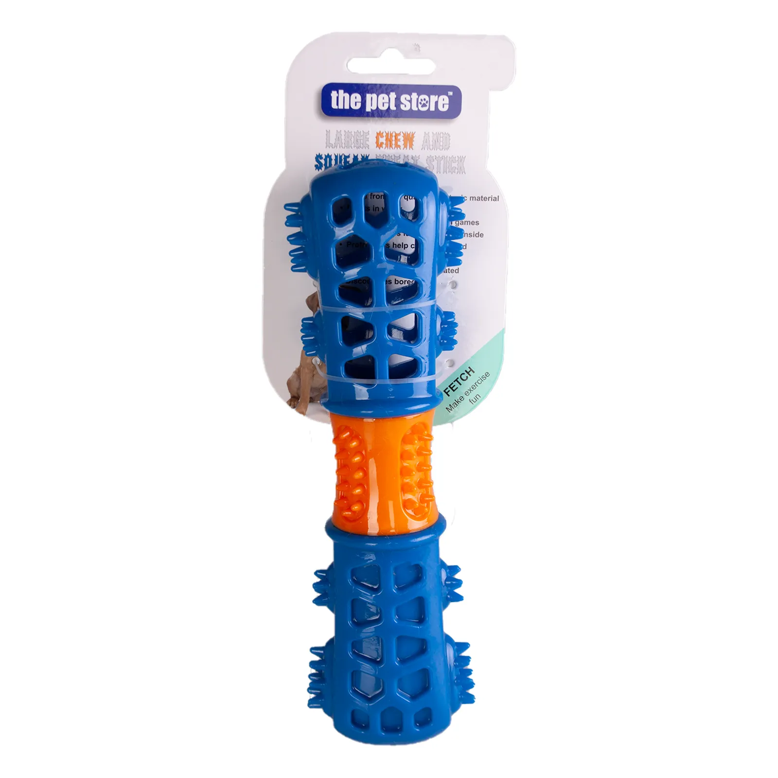 Chew & Squeak Treat Stick - Large