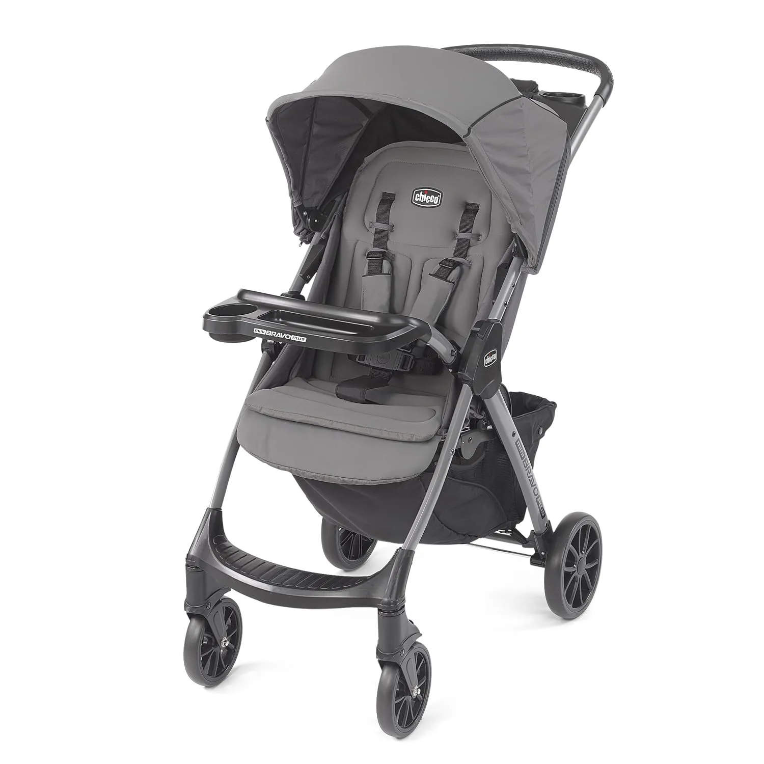 Chicco Mini Bravo Plus Lightweight Stroller - Graphite | Grey