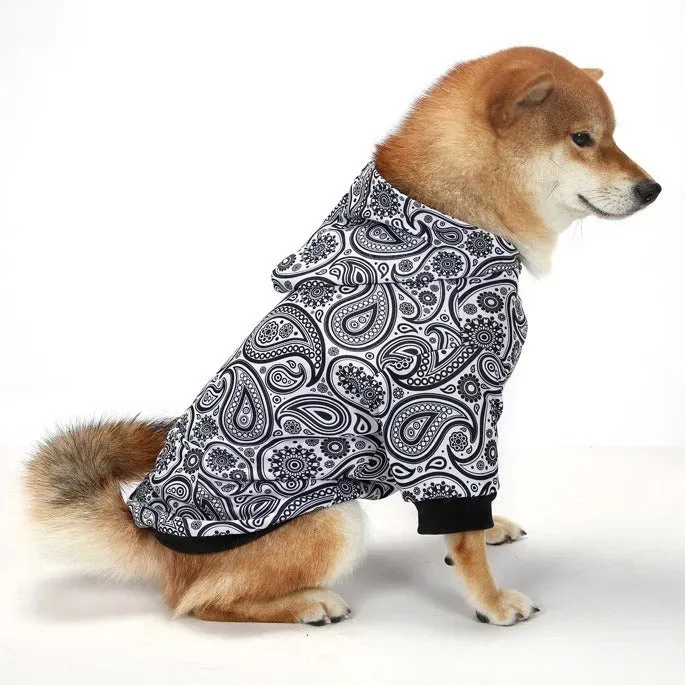 Christmas Plaid Hoodie for Dogs – Warm Hooded Pet Clothing