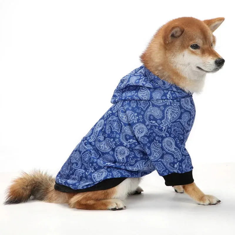 Christmas Plaid Hoodie for Dogs – Warm Hooded Pet Clothing