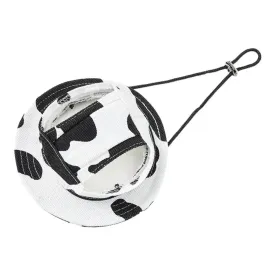 Cow Print Dog Hat