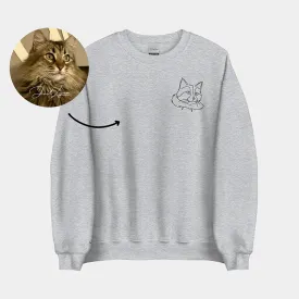 Custom Embroidered Sweatshirt Embroidered Hoodie Gifts For Pet