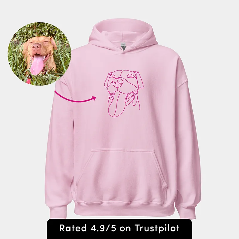 Custom Embroidered Sweatshirt Embroidered Hoodie Gifts For Pet