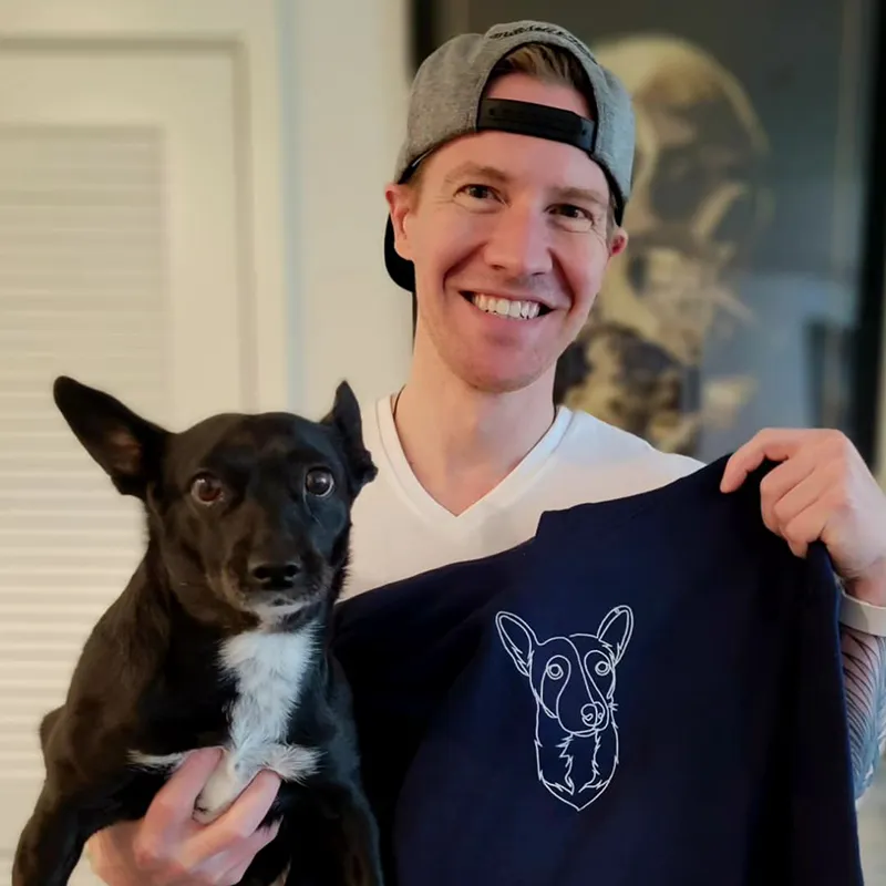 Custom Embroidered Sweatshirt Embroidered Hoodie Gifts For Pet