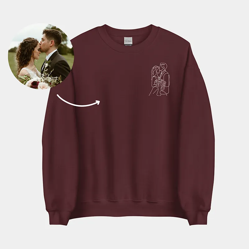 Custom Embroidered Sweatshirt Embroidered Hoodie Gifts For Pet
