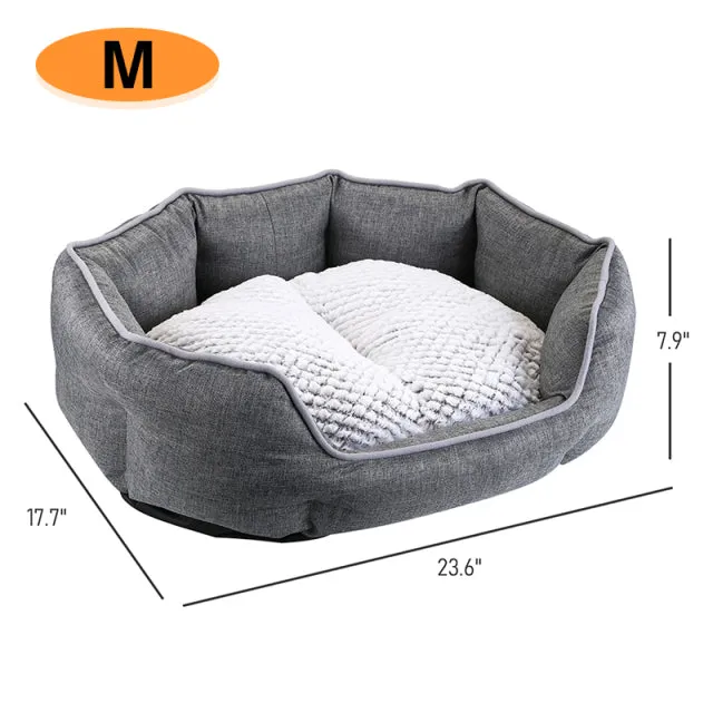 Dog Bed Soft Sleeping Sofa Mat Cushion