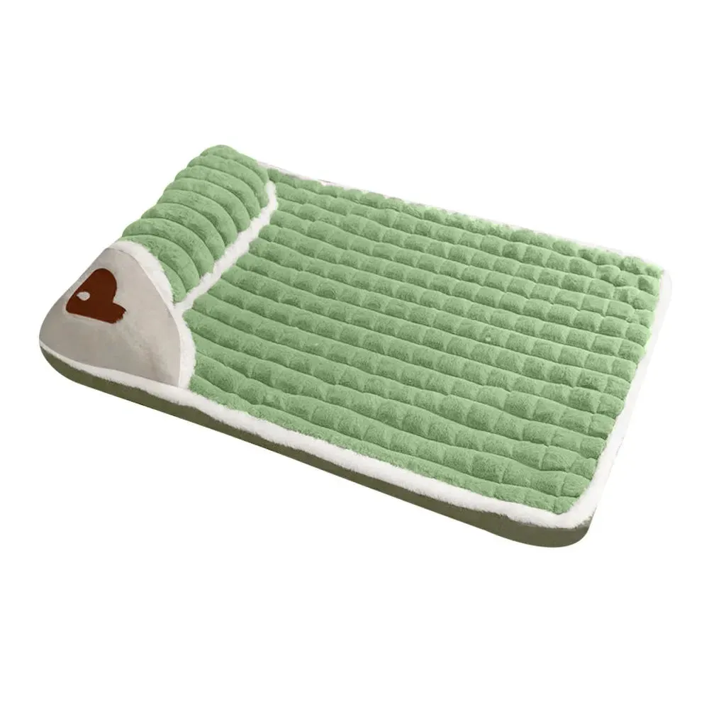 Dog Mat Dog Bed Luxury Sofa for Small Medium Large Dogs Plaid Bed for Cats Dogs Fluff Sleeping Removable Washable Pet Beds