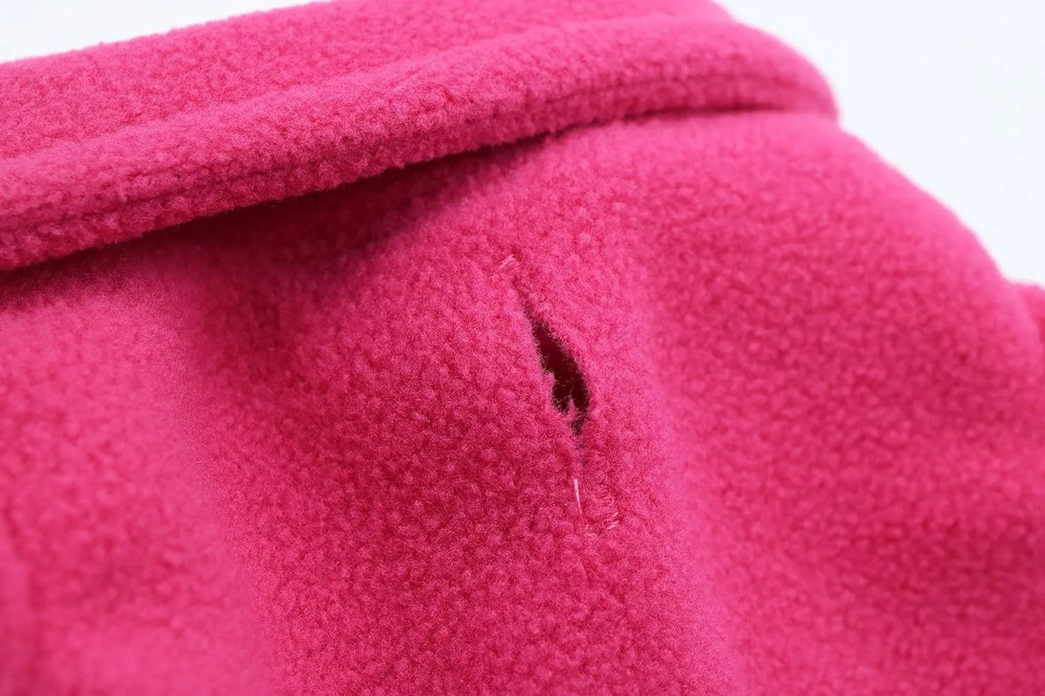 DroolingDog Puppy Dog Cat Lightweight Fleece Sweater Warm Dog Fleece Vest Shirt for Small Dogs, Medium, Rose