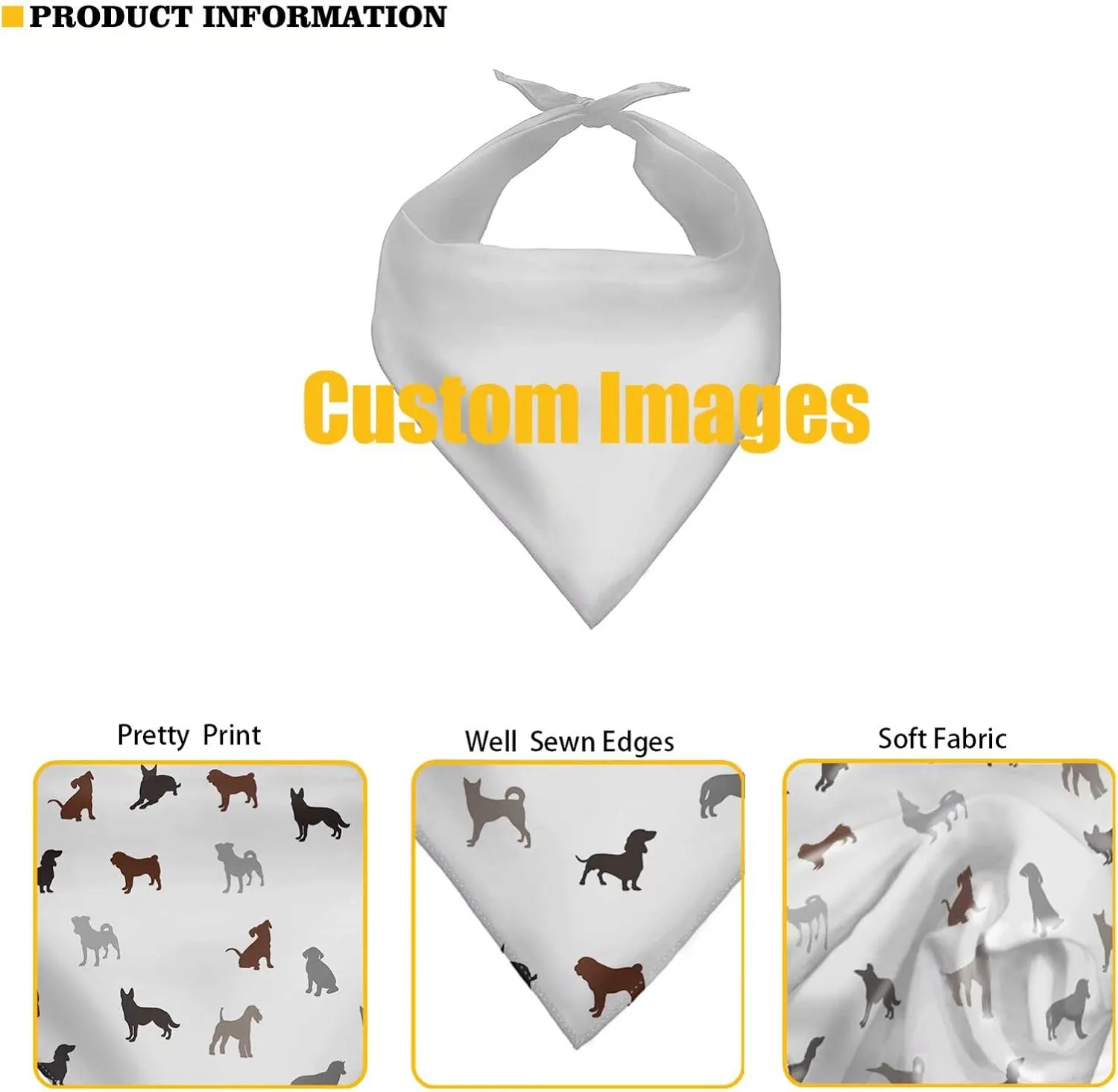 Forchrinse Avocado Pattern Dog Cat Bandana Triangle Pet Scarf Adjustable Kerchief Pet Bib Pet Costume Accessories Decoration for Puppy Dog