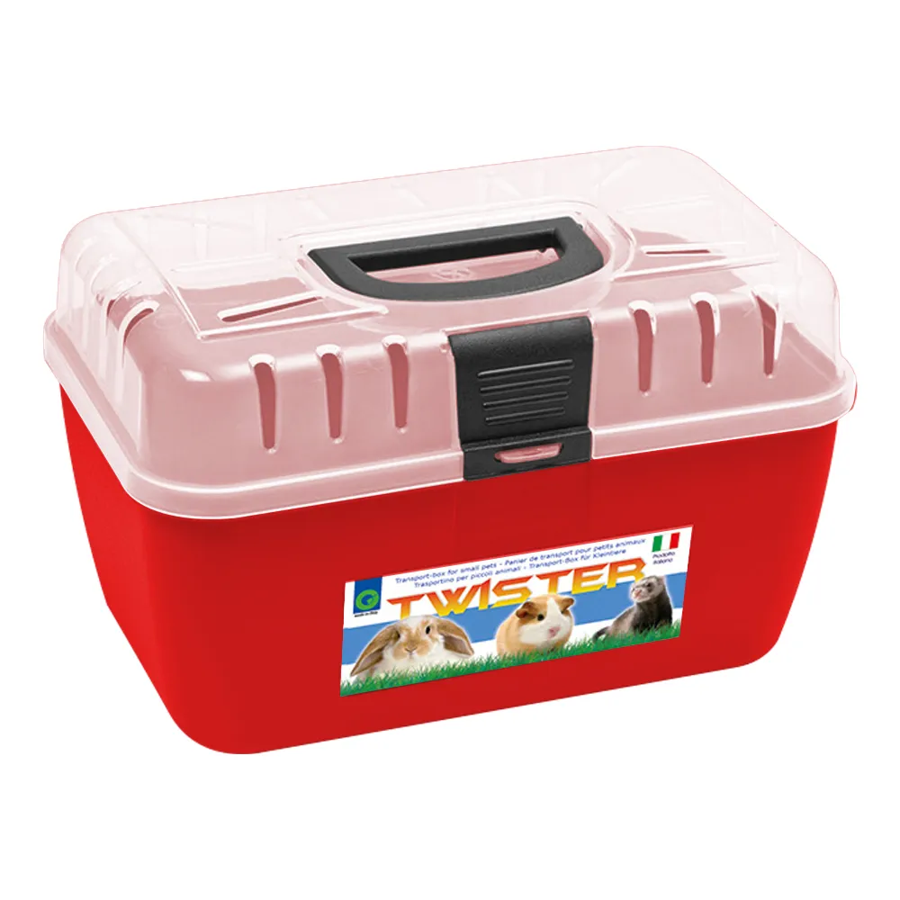 Georplast Twister Small Pets Transport Box - Red
