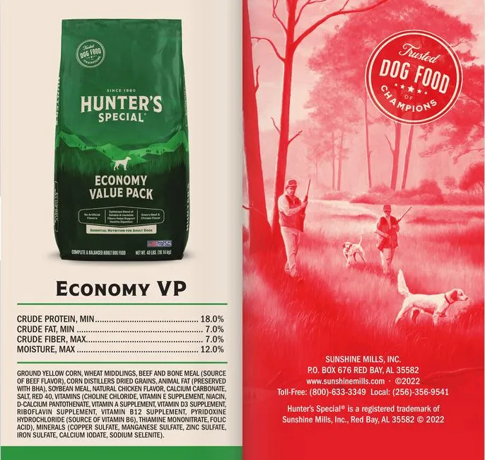 Hunter's Special Economy Value Dry Dog Food