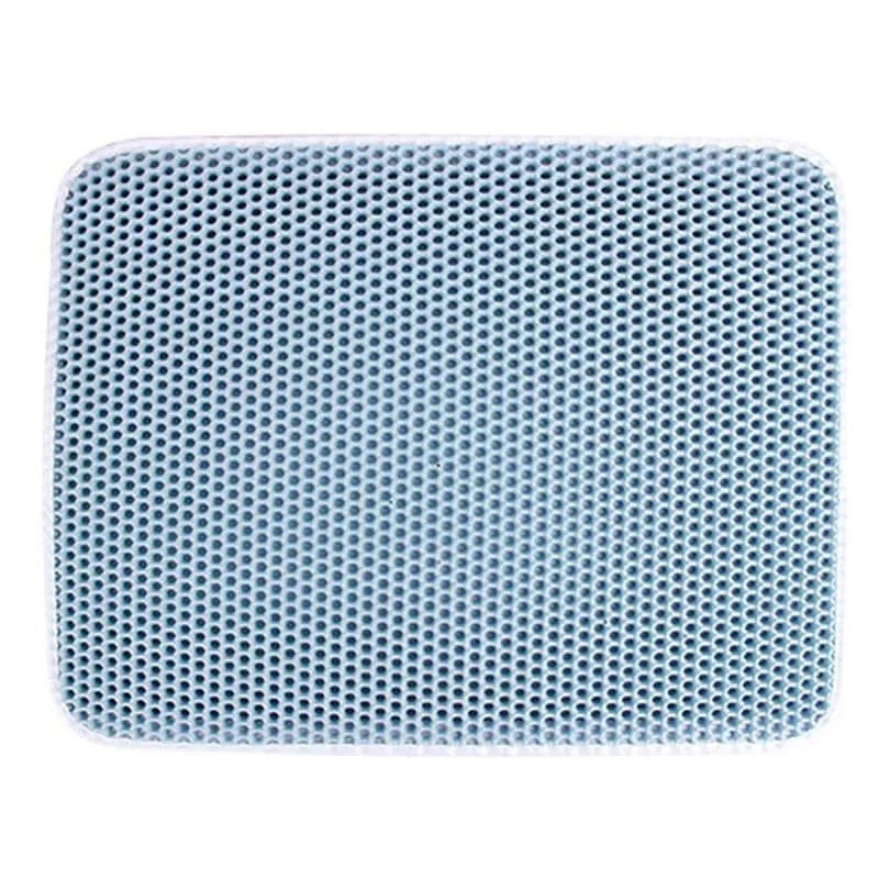 Keep Your Home Clean with the Cat Litter Tray Mat - Waterproof, Double Layer, Non-Slip