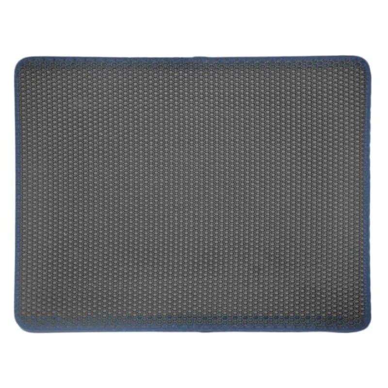 Keep Your Home Clean with the Cat Litter Tray Mat - Waterproof, Double Layer, Non-Slip