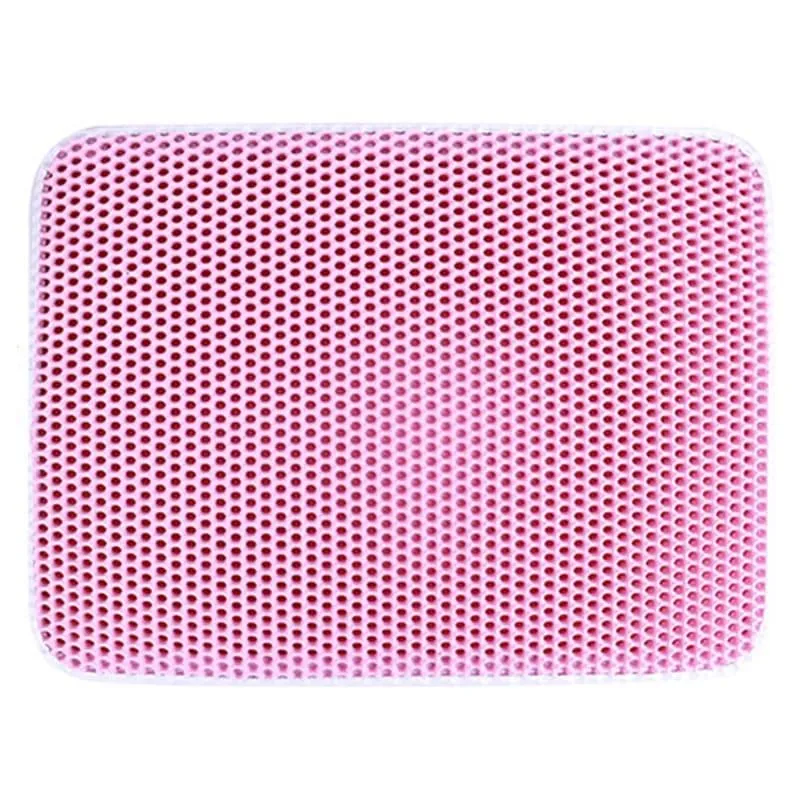 Keep Your Home Clean with the Cat Litter Tray Mat - Waterproof, Double Layer, Non-Slip