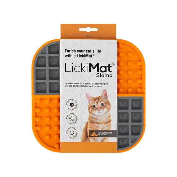 LickiMat Slomo Wet & Dry Double Slow Feeder for Cats