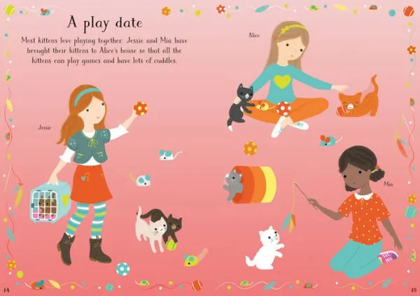 Little Sticker Dolly Dressing Kittens
