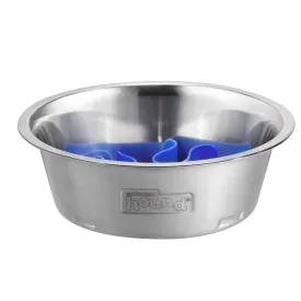 Outward Hound Stainless Steel Fun Feeder Bowl