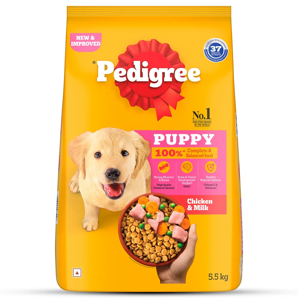 Pedigree Chicken and Milk Puppy Dog Dry Food