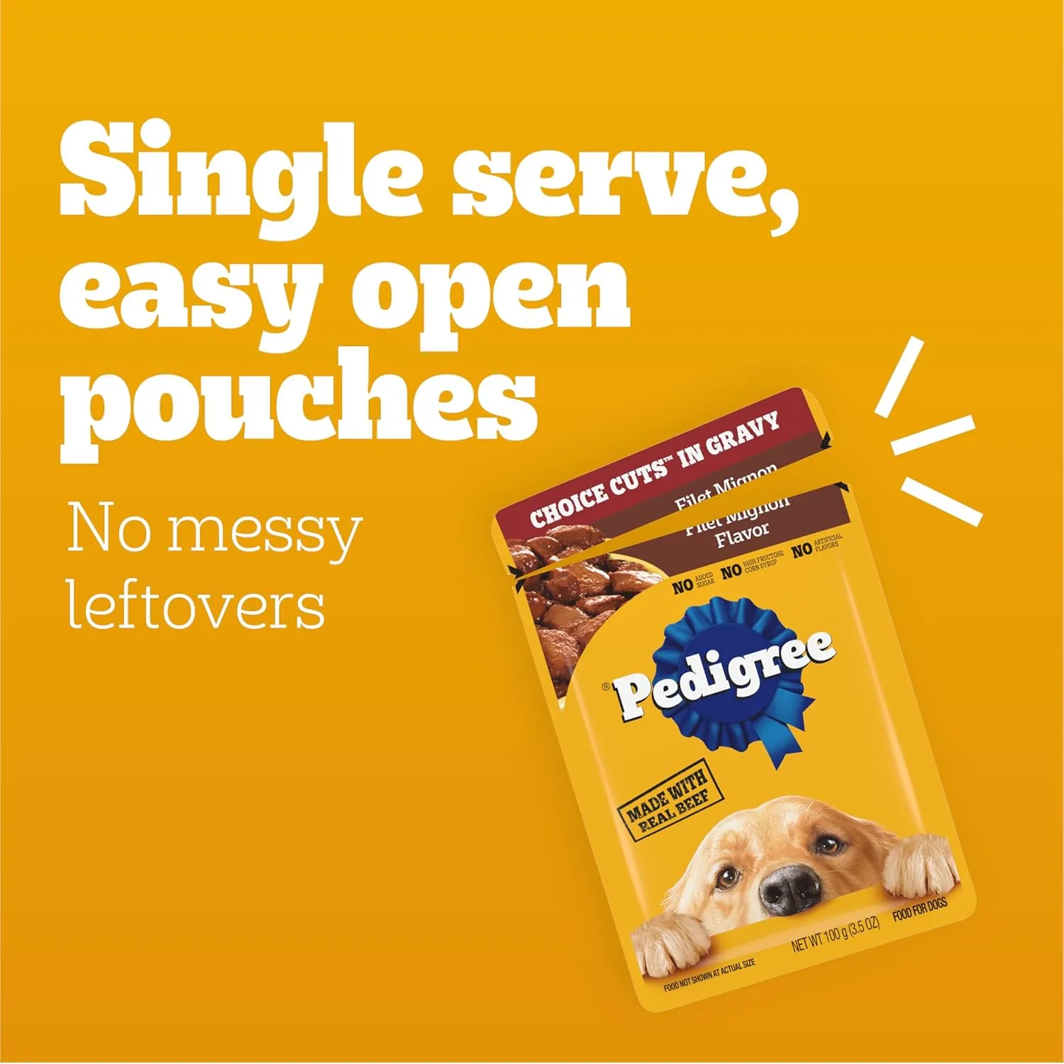 Pedigree Choice Cuts In Gravy Adult Soft Wet Dog Food 30-Count Variety Pack, 3.5 oz. Pouches