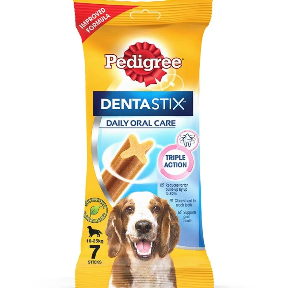 Pedigree Dentastix Oral Care for Adult (Medium Breed 10 to 25 kg) Dog Treats