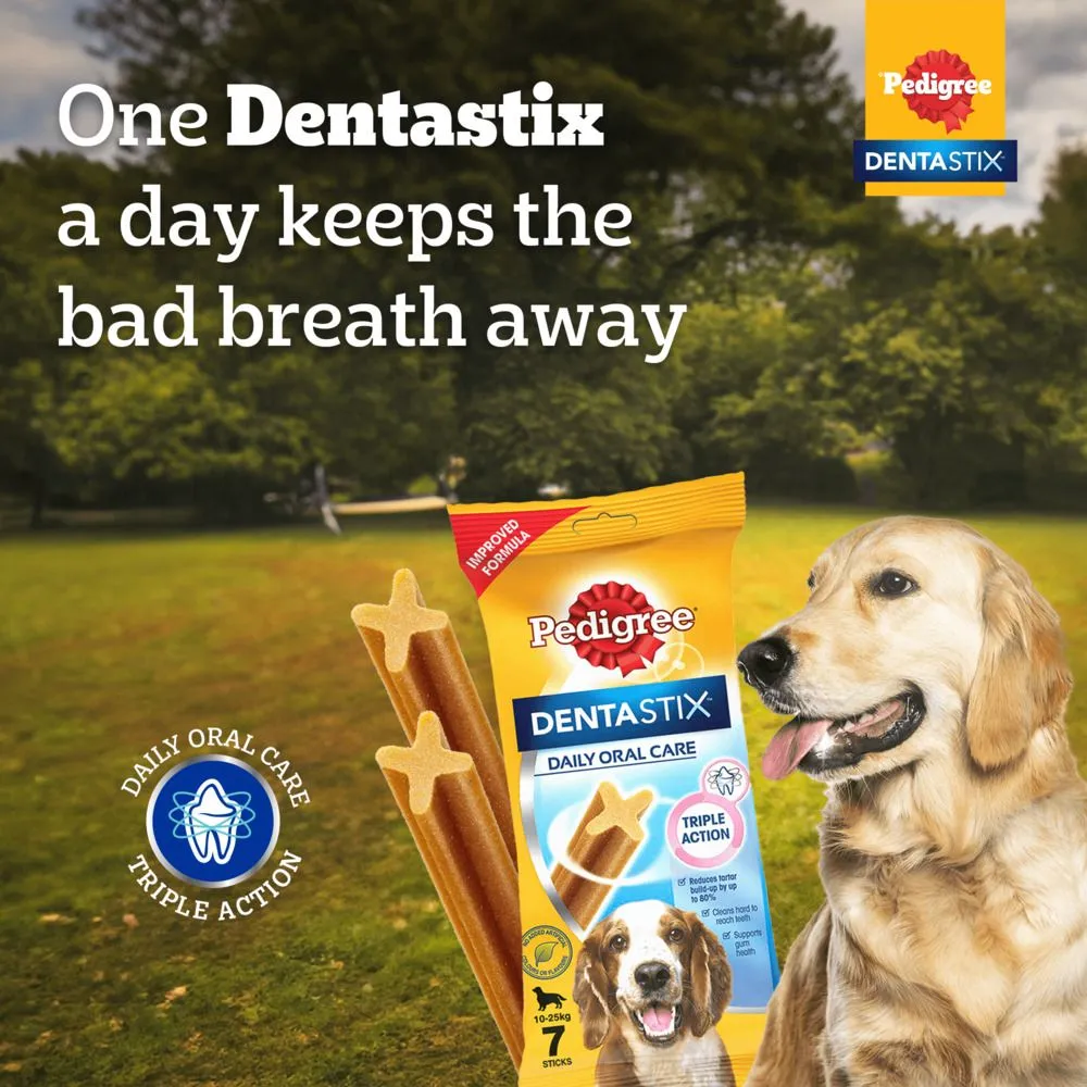 Pedigree Dentastix Oral Care for Adult (Medium Breed 10 to 25 kg) Dog Treats