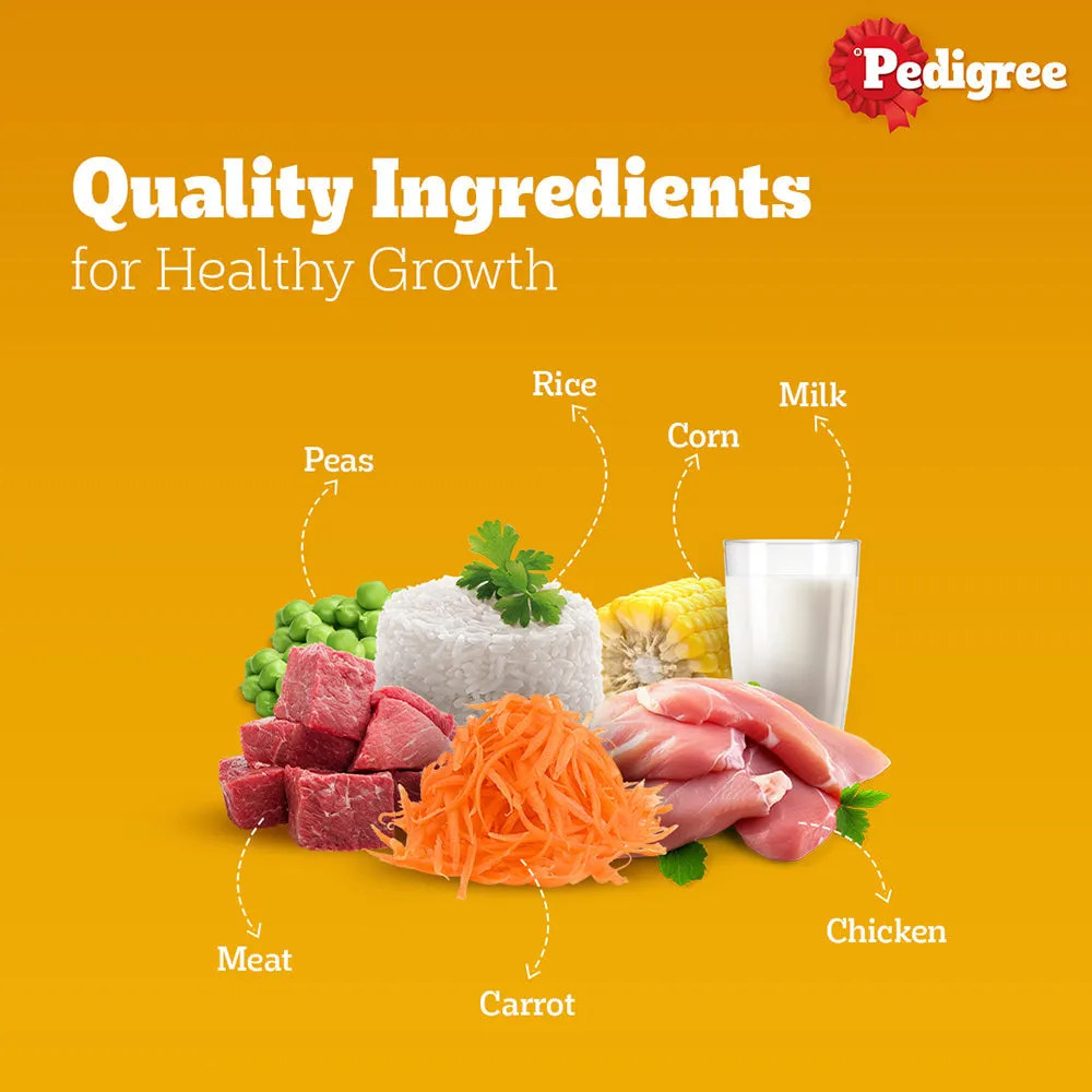 Pedigree Meat & Milk Puppy Dry Food (Limited Shelf Life)