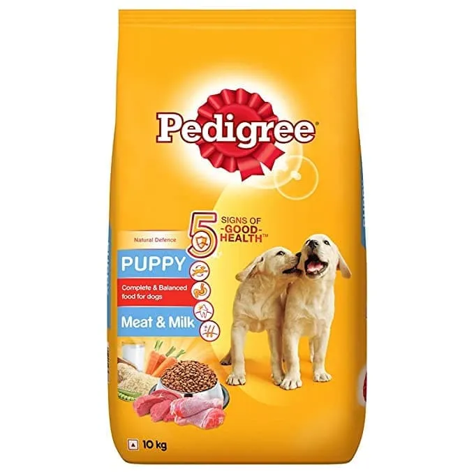 Pedigree Meat & Milk Puppy Dry Food (Limited Shelf Life)