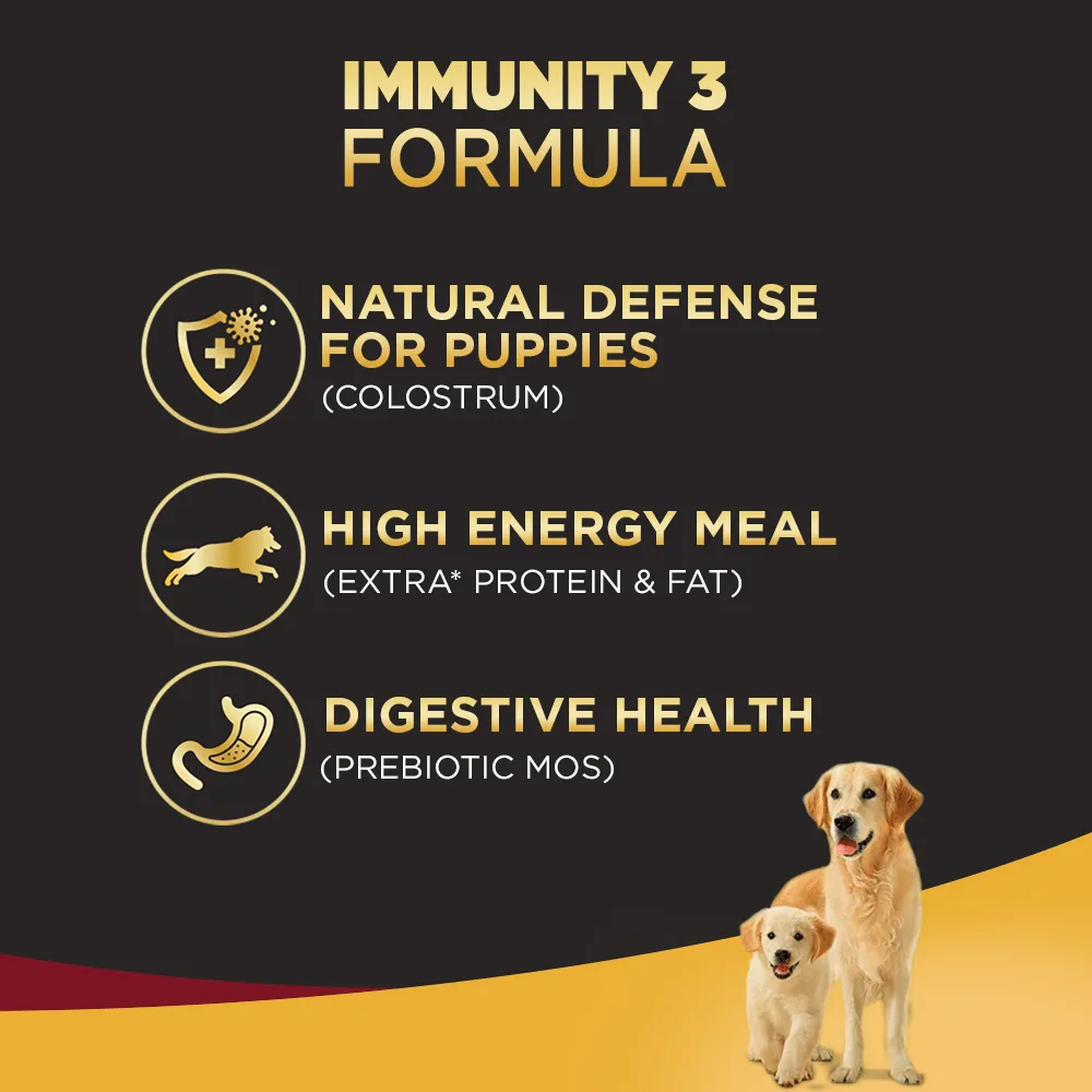 Pedigree PRO Expert Nutrition Lactating/Pregnant Mother & Puppy Starter(3 to 12 Weeks) Large Breed Dog Dry Food (Buy 1 Get 1) (Limited Shelf Life)