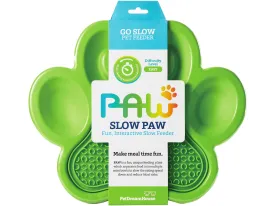 PetDreamHouse PAW 2-in-1 Slow Feeder & Lick Pad Green
