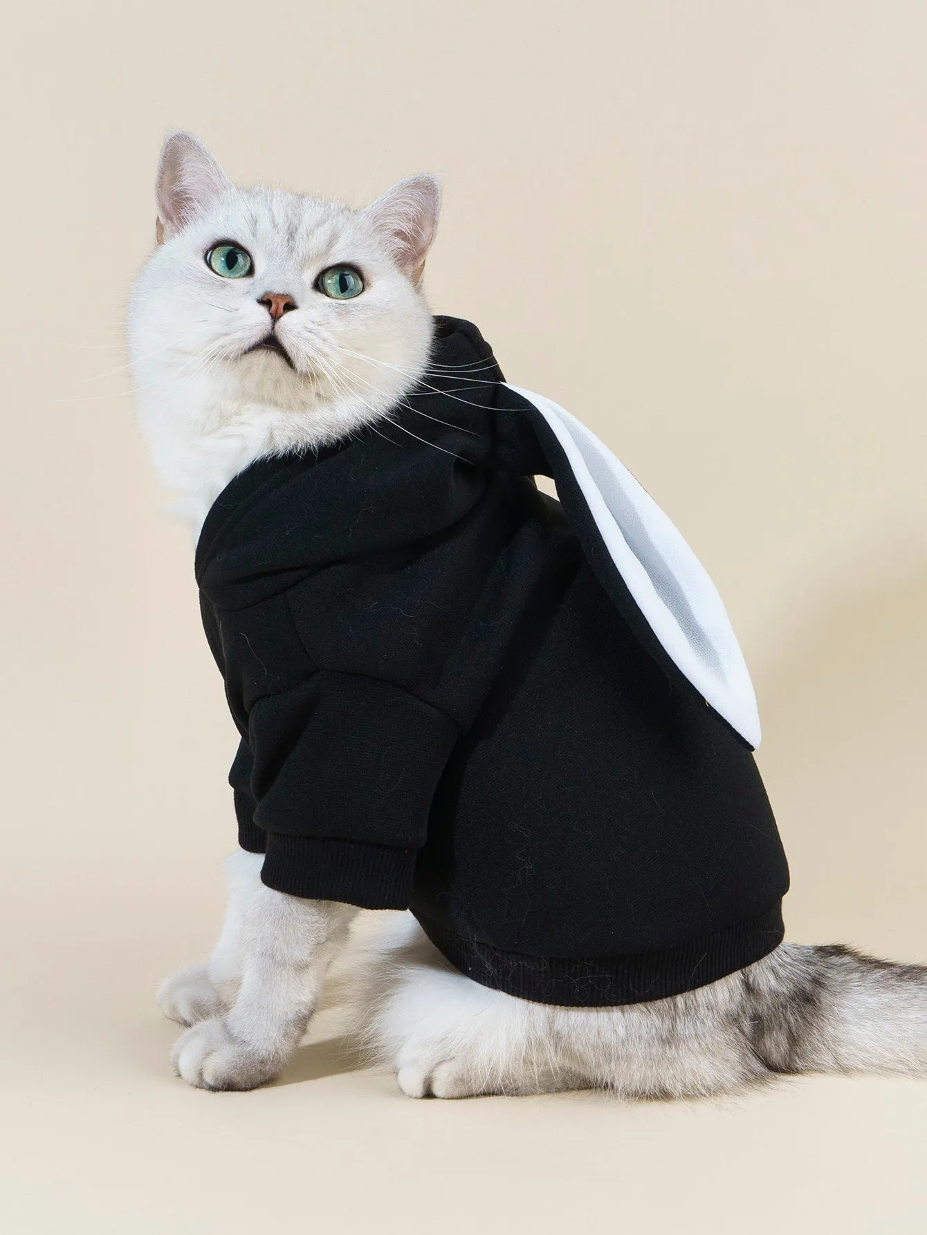 PETSIN Rabbit Ear Design Pet Hoodie