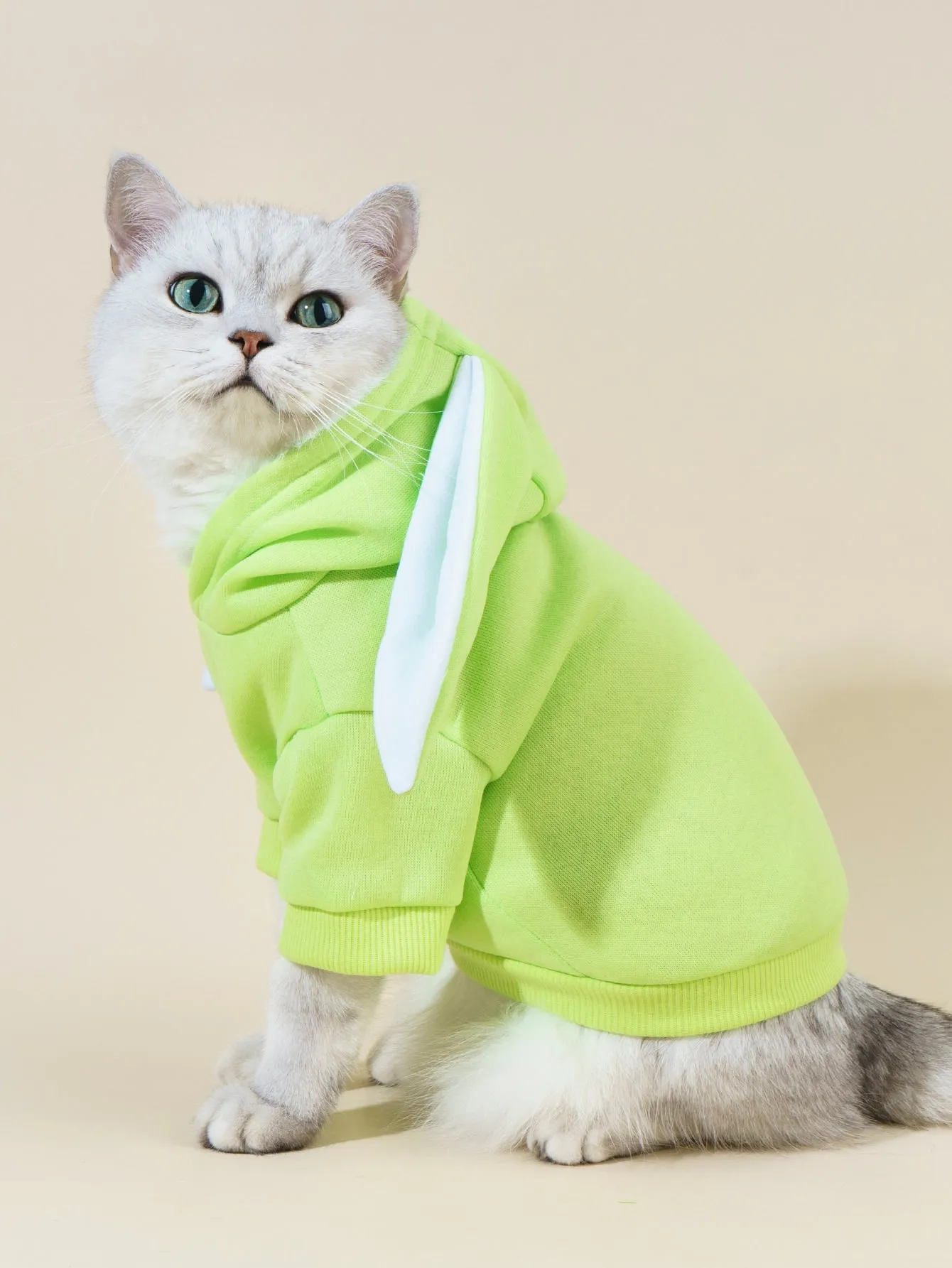 PETSIN Rabbit Ear Design Pet Hoodie