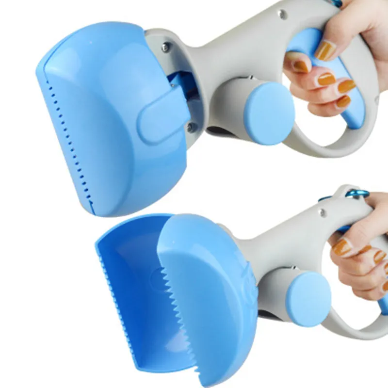 Portable Shit Pickup Remover Pooper Bags 1 Set Pet Products 2 In 1 Pet Pooper Scooper Outdoor Waste Cleaning Poop Pick Up Holder