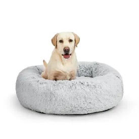 Replaceable Cover for Dog Calming Bed Mat Soft Plush Kennel - Charcoal XXL