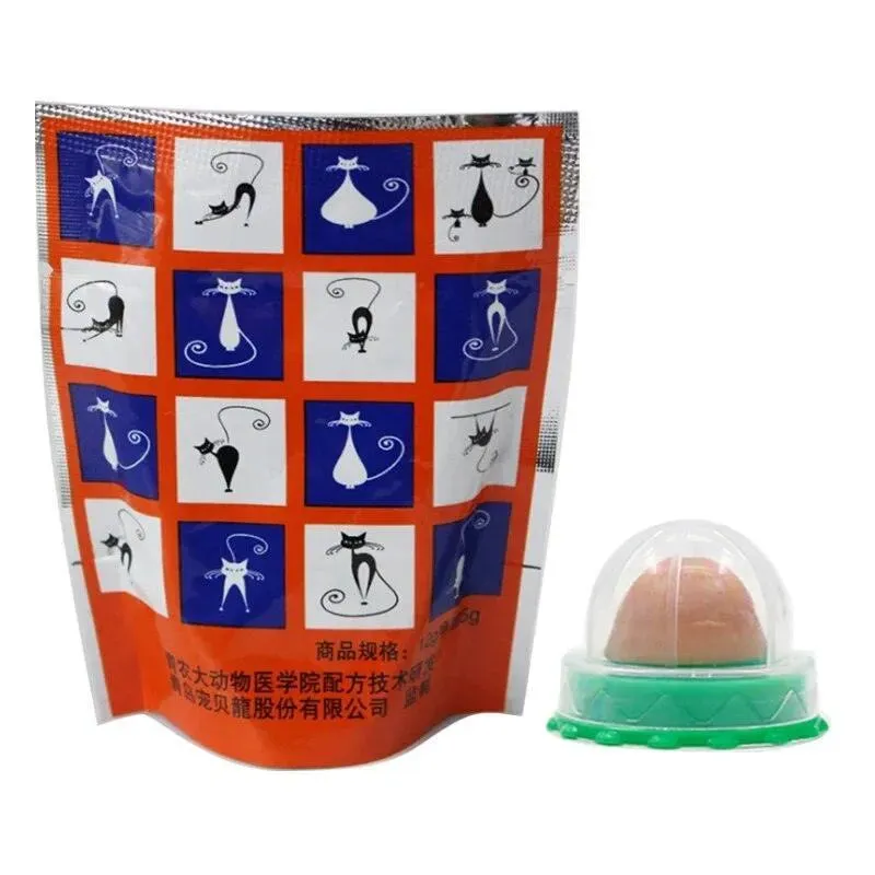 Round Catnip Ball with Dust Cover