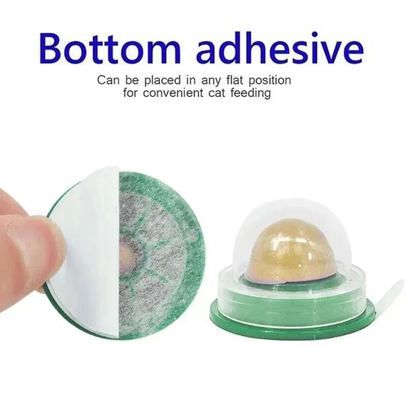 Round Catnip Ball with Dust Cover