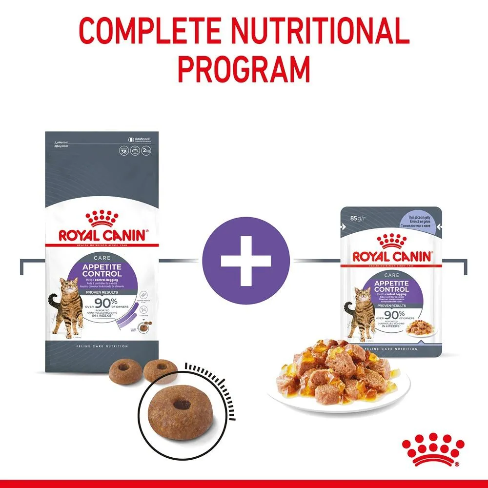 Royal Canin Appetite Control Jelly Adult Wet Cat Food Pouches