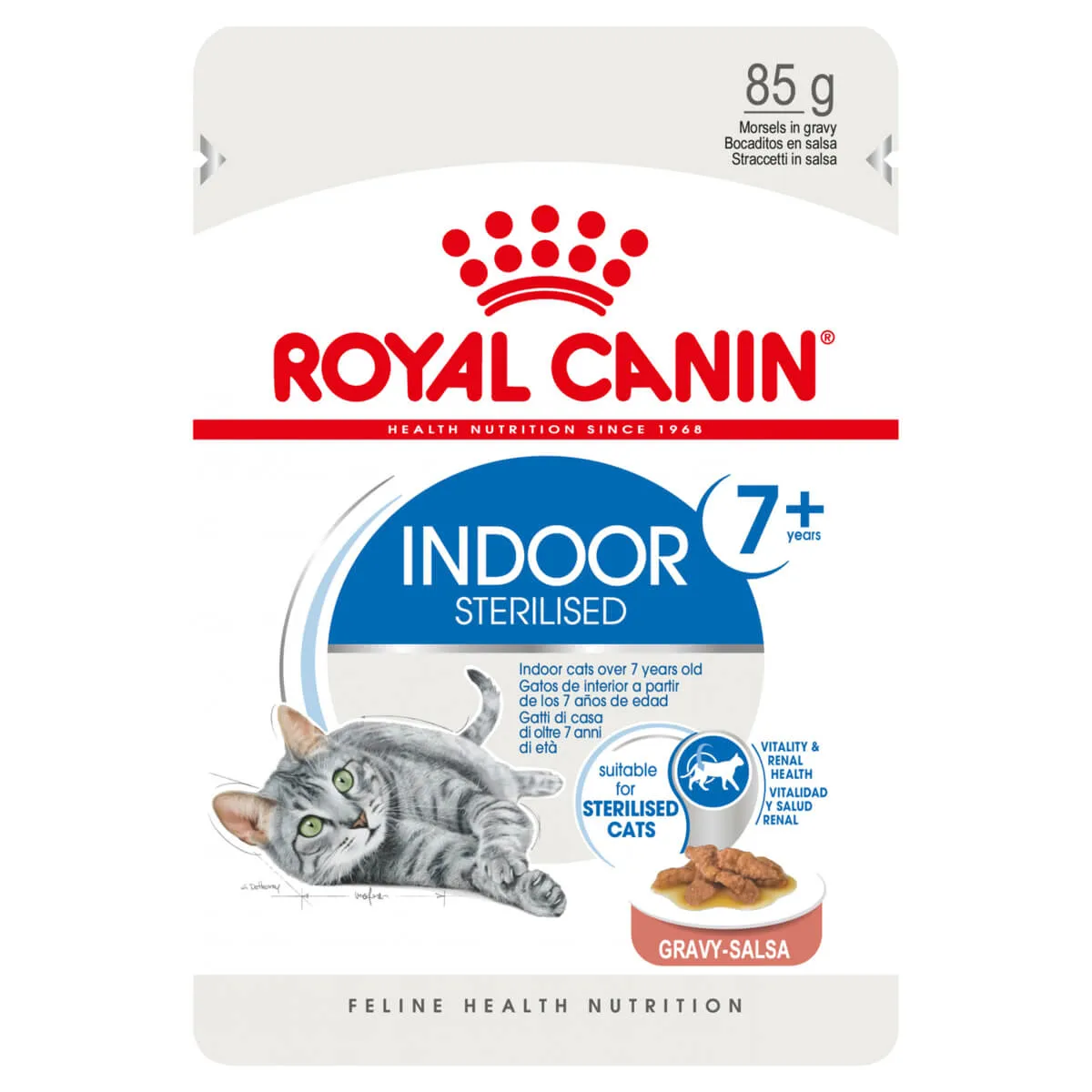 Royal Canin Indoor 7  Adult Gravy Wet Cat Food