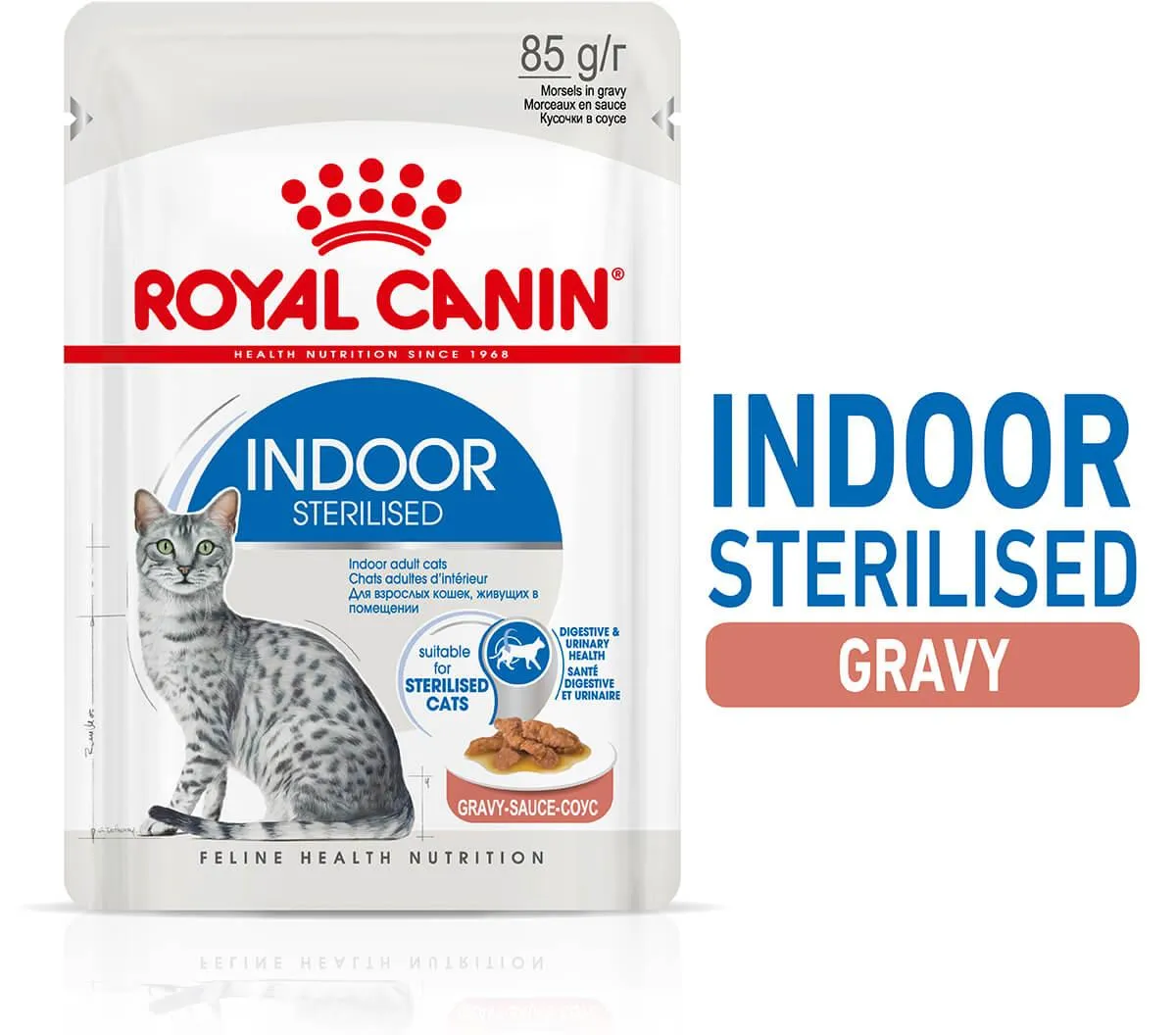 Royal Canin Indoor Gravy Wet Cat Food 85G