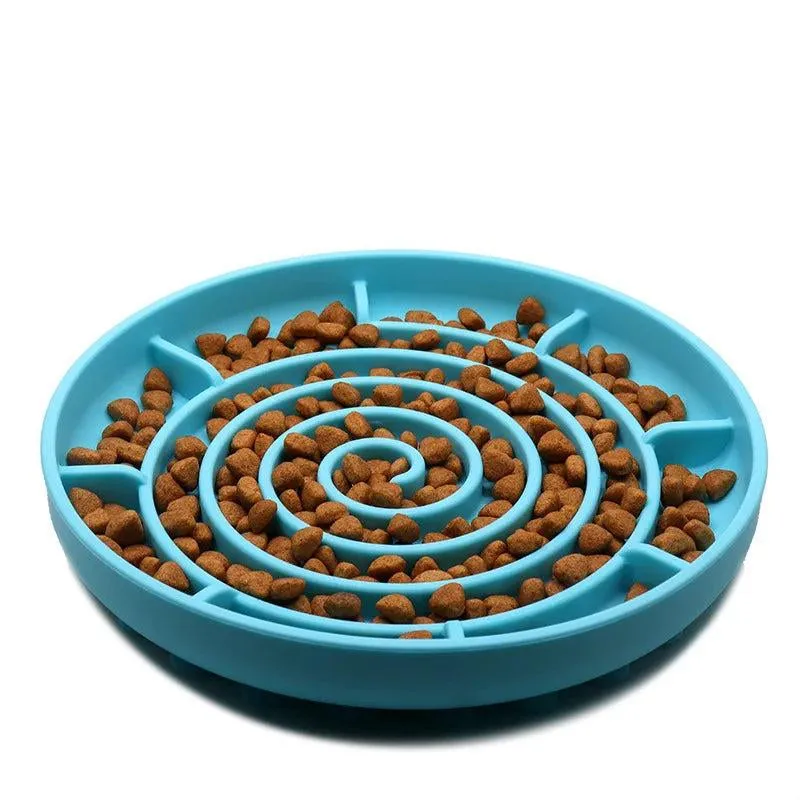 Silicone Slow Feeder Pet Puzzle Bowl