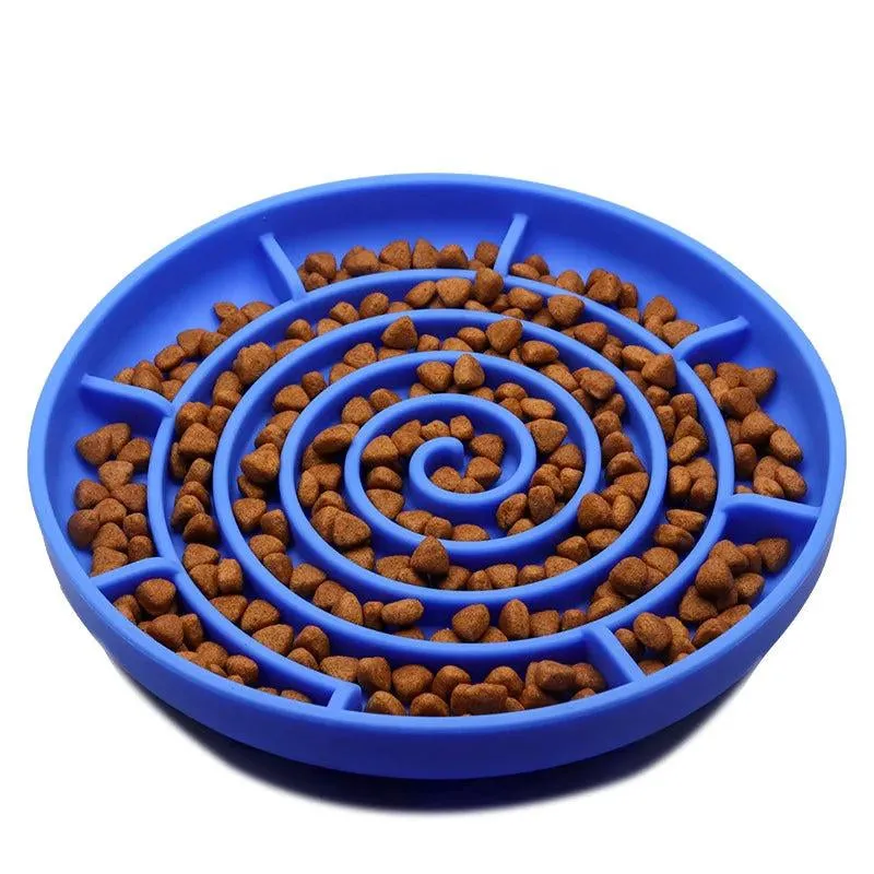 Silicone Slow Feeder Pet Puzzle Bowl