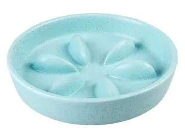 Slow Down Feeding Bowl Stone Speckle 580Ml