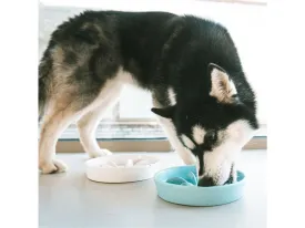 Slow Down Feeding Bowl Stone Speckle 580Ml