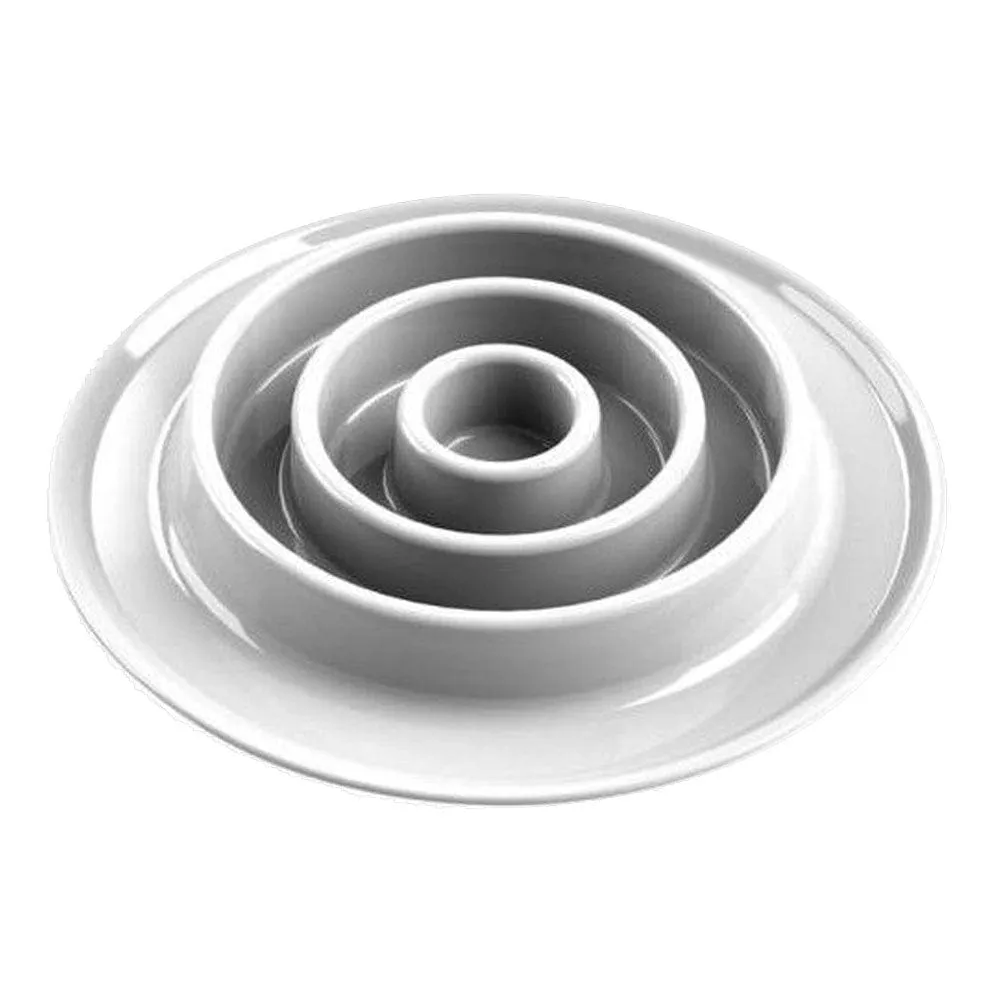 Slow feeder concentric circle