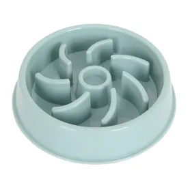 Slow Training Pet Feeder in Pastel Blue