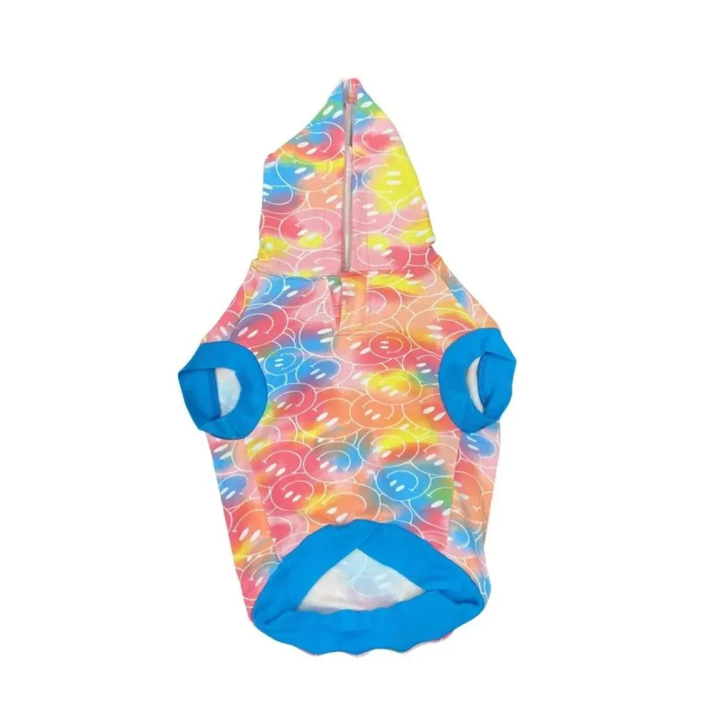 Summer Tie Dye Hoodie Orange